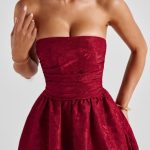Saoirse Midi Dress - Red - Image 3