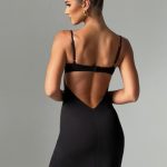 Asteria Maxi Dress - Black - Image 7