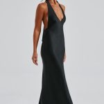 Halo Maxi Dress - Black - Image 4