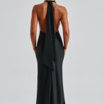 Halo Maxi Dress - Black - Image 7