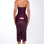 Violette Midi Dress - Cherry Lacquer - Image 2