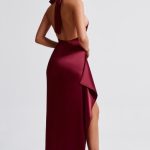 Colette Maxi Dress - Burgundy - Image 6