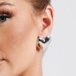 Milan Heart Earrings - Silver - Image 2