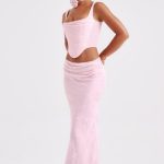 Elizabeth Maxi Skirt - Blush - Image 3