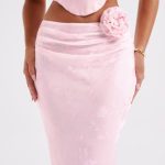 Elizabeth Maxi Skirt - Blush - Image 4