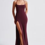 Beatrix Maxi Dress - Cherry Lacquer - Image 5