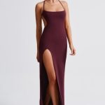 Beatrix Maxi Dress - Cherry Lacquer - Image 6