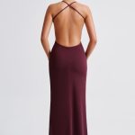 Beatrix Maxi Dress - Cherry Lacquer - Image 8