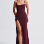 Beatrix Maxi Dress - Cherry Lacquer - Image 9