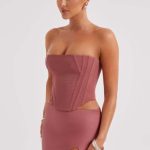 Alina Mini Skirt - Rose Pink - Image 3