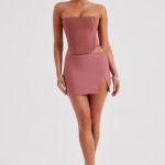 Alina Mini Skirt - Rose Pink - Image 4