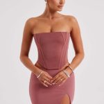 Alina Mini Skirt - Rose Pink - Image 5