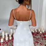 Pixie Mini Dress - Ivory Sparkle - Image 5