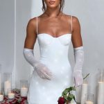 Pixie Mini Dress - Ivory Sparkle - Image 7