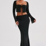 Tana Maxi Skirt - Black
