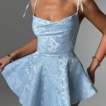 Emmie Playsuit Dress - Blue - Image 2