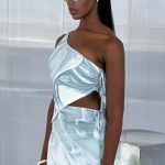 Stormi Mini Skirt - Grey Haze Print - Image 13