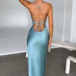 Makalita Maxi Dress - Turquoise - Image 3
