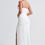 Dalary Maxi Dress - Ivory Lined - Image 3