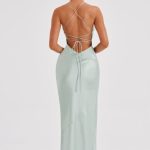 Misha Maxi Dress - Sage - Image 4