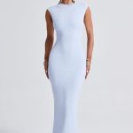 Moira Midi Dress - Blue - Image 6