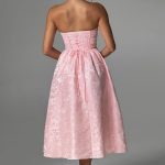 Saoirse Midi Dress - Blush - Image 4