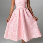 Saoirse Midi Dress - Blush - Image 6