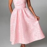 Saoirse Midi Dress - Blush - Image 7