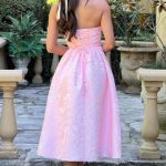 Saoirse Midi Dress - Blush - Image 11