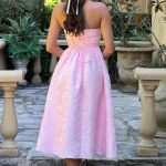Saoirse Midi Dress - Blush - Image 13