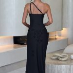 Cynthia Maxi Dress - Black - Image 3