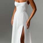 Luanna Midi Dress - Ivory - Image 2