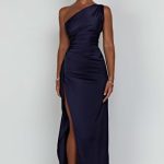 Ariel Maxi Dress - Navy - Image 6