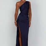 Ariel Maxi Dress - Navy - Image 9