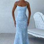 Whitney Maxi Dress - Blue