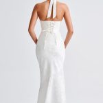 Josephine Maxi Dress - Ivory - Image 11