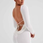 Anastassia Maxi Dress - Ivory - Image 5