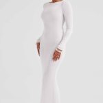 Anastassia Maxi Dress - Ivory - Image 8