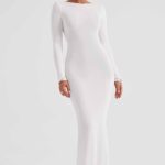 Anastassia Maxi Dress - Ivory - Image 14