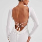 Anastassia Maxi Dress - Ivory - Image 15
