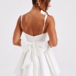 Josie Mini Dress - White - Image 2
