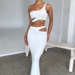 Kaela Maxi Skirt - White