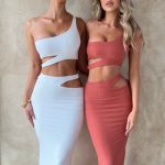 Kaela Maxi Skirt - White - Image 2