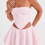 Winnie Mini Skirt - Blush - Image 13