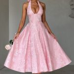 Effie Midi Dress - Blush