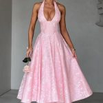 Effie Midi Dress - Blush - Image 2