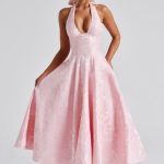 Effie Midi Dress - Blush - Image 7