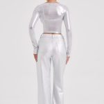 Cassidy Pant - Silver - Image 13