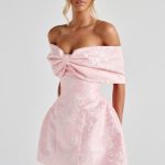 Raquel Mini Dress - Blush - Image 6