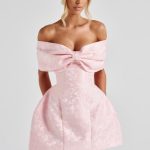Raquel Mini Dress - Blush - Image 7
